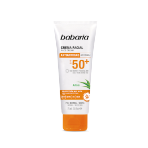 Crema Solar Antiarrugas Babaria