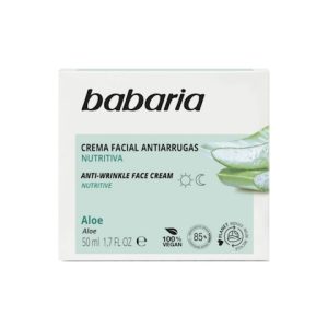 Crema Antiarrugas Aloe Vera Babaria 50Ml
