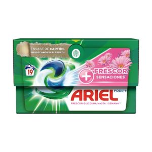 Detergente En Cápsulas +Frescor Sensaciones Ariel 19 Lv