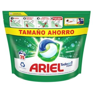 Detergente En Cápsulas Todo En 1 Ariel 35 Lv