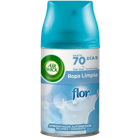Recambio Ambientador Automático Ropa Limpia Air Wick