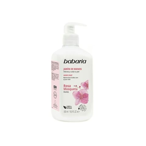 Jabón De Manos Aloe Vera Babaria 500Ml