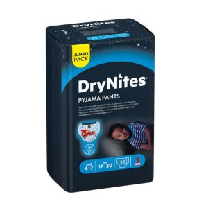 Calzoncillos Absorbentes Niños 4-7 Años DryNites 16 Uds