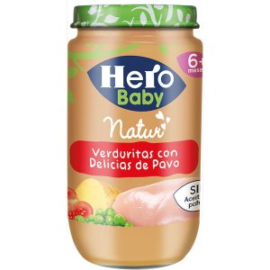Tarrito Natur Verduritas Y Pavo Hero Baby 235 Gr