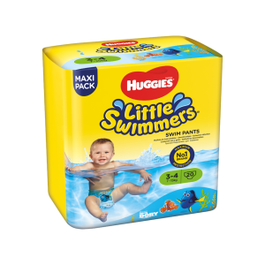 Pañales Bañador Talla 3-4 (7-15 Kg) Huggies Little Swimmers 20 Uds