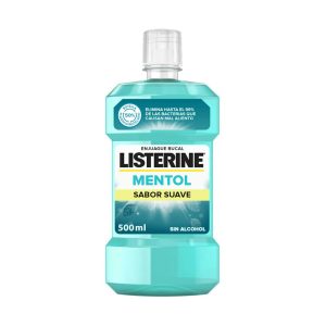 Enjuague Bucal Mentol Sabor Suave Listerine 500Ml