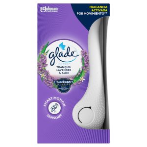 Ambientador Automático Sense & Spray + Recambio Lavanda Glade