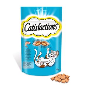 Snack Gatos Salmón Catisfactions 60 Gr