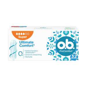 Tampones Ultimate Comfort Super O.B. 32 Uds