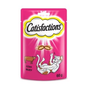 Snack Gatos Buey Catisfactions 60 G