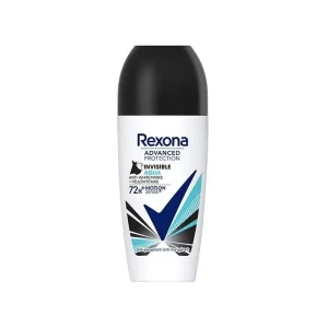 Desodorante Roll-On Invisible Aqua Advanced Protection Rexona 50Ml