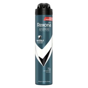 Desodorante Spray Hombre Advanced Invisible Rexona 200Ml