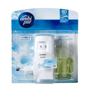 Ambientador Eléctrico + Recambio Aire Fresco Ambi Pur