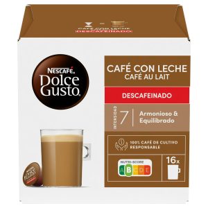 Café Con Leche Descafeinado Dolce Gusto 16 Cápsulas