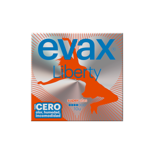 Compresas Con Alas Liberty Super Evax 10 Uds