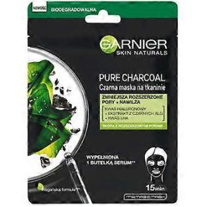 Mascarilla Tissu Detox Pure Charcoal Garnier