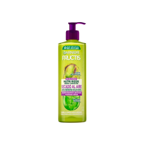 Crema Sin Aclarado Nutri Rizos Secado Al Aire Fructis 400Ml