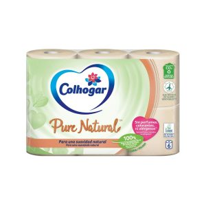 Papel Higiénico Pure Natural Colhogar