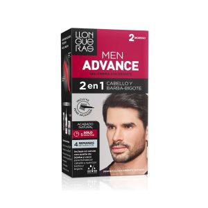 Gel-Crema Colorante Men Advance Llongueras 2 Moreno