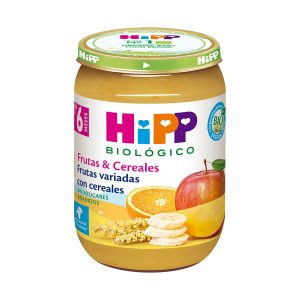 Tarrito Frutas Variadas Con Cereales Bio Hipp 190 Gr