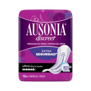 Compresas De Incontinencia Ultra Día Y Noche Ausonia Discreet 12 Uds