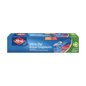 Bolsas De Congelación Ultra-Zip Albal 20 Uds