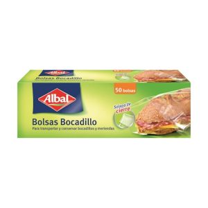 Bolsas Para Bocadillos Albal 50 Uds