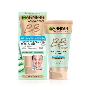 BB Cream Skin Active Matificante Garnier Tono Medio