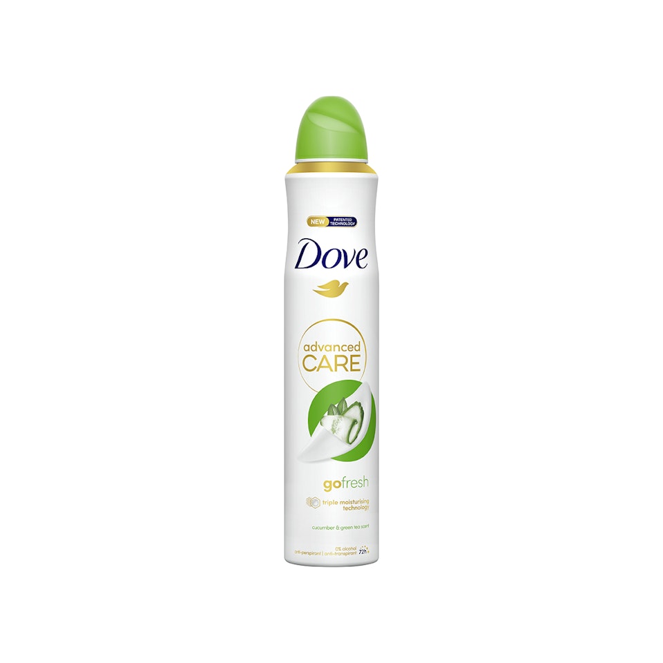 Desodorante Spray Go Fresh Pepino Advanced Care Dove 200Ml