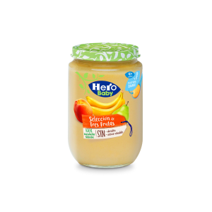 Tarrito Selección De 3 Frutas Hero Baby 190Gr
