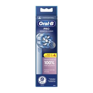 Recambio Sensitive Clean Cepillo Pro Oral-B 4 Uds