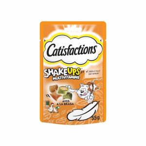 Snack Gatos Shake Ups Multivitamínico Catisfactions 55 Gr