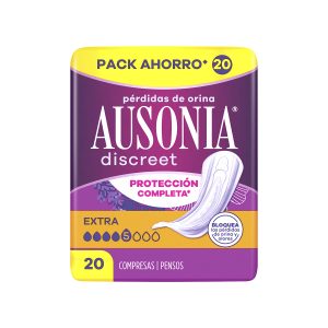 Compresas De Incontinencia Extra Ausonia Discreet 20 Uds