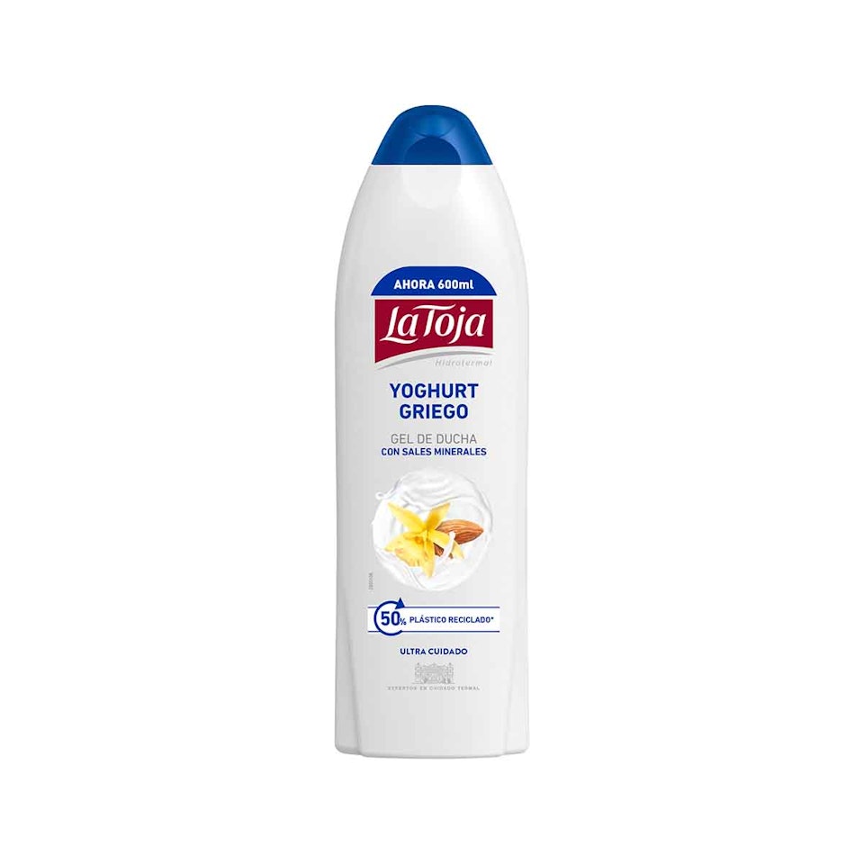 Gel De Baño Yoghurt Griego La Toja 600Ml