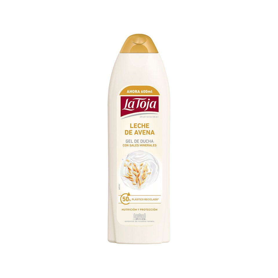 Gel De Ducha Leche De Avena La Toja 600Ml