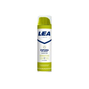 Espuma De Afeitar Sensitive 0% Alcohol LEA 250Ml
