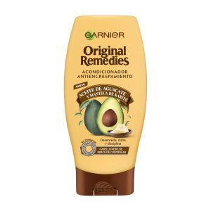 Acondicionador Aceite De Aguacate Y Manteca De Karité Original Remedies Para Pelo Rebelde 250Ml