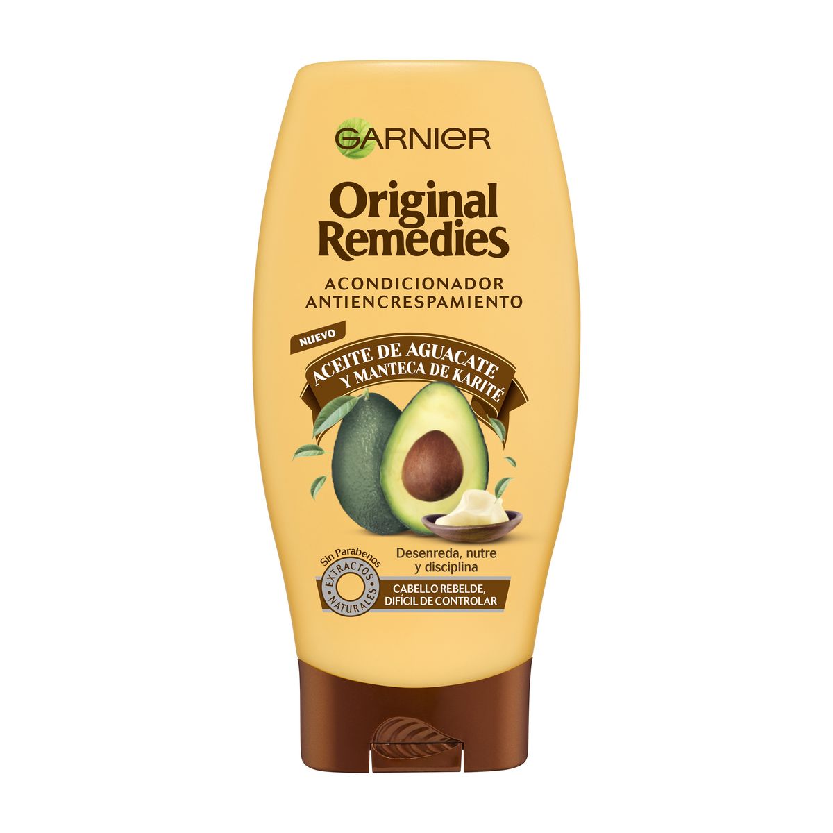 Acondicionador Aceite De Aguacate Y Manteca De Karité Original Remedies Para Pelo Rebelde 250Ml
