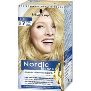 Tinte Permanente Aclarante Nordic Blonde Schwarzkopf