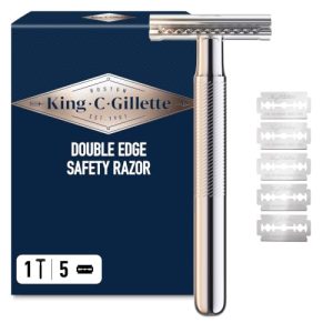 Máquina De Afeitar + 5 Recambios King C Gillette