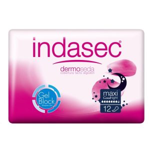 Compresas Incontinencia Dermoseda Good Night Maxi Indasec 12 Uds