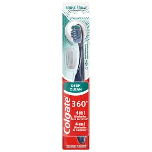 Cepillo De Dientes Colgate 360 Limpieza Completa Suave