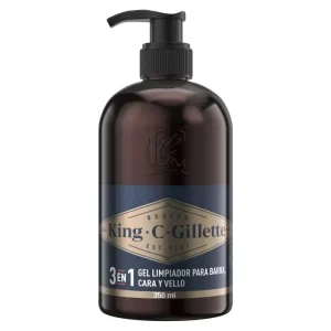 Gel Limpiador Barba Y Rostro King C Gillette 350Ml