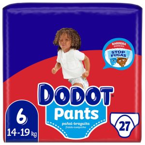 Pañales-Braguita Pants Talla 6 (14-19 Kg) Dodot 27 Uds