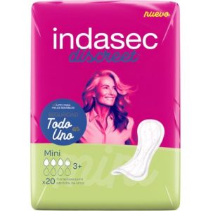 Compresas Incontinencia Indasec Mini Discreet 20 Uds