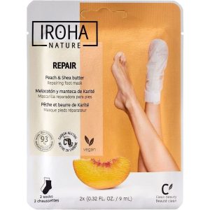 Mascarilla De Pies Reparadora Melocotón Iroha Nature