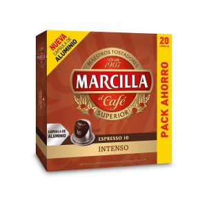 Café Espresso Intenso Marcilla 20 Cápsulas