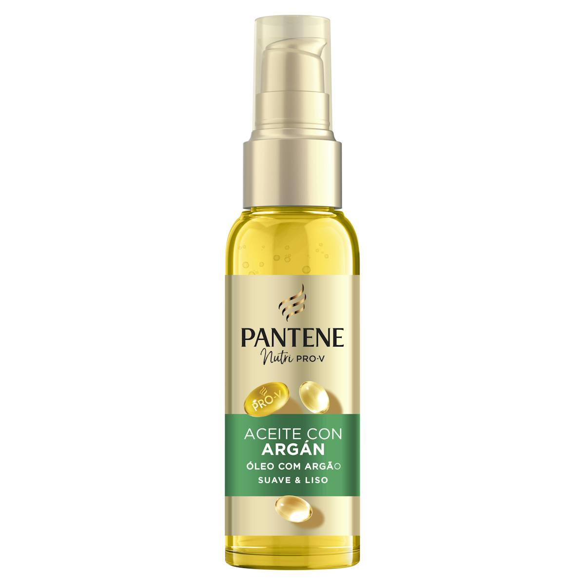 Aceite Capilar Argan Suave Y Liso Pantene 100Ml