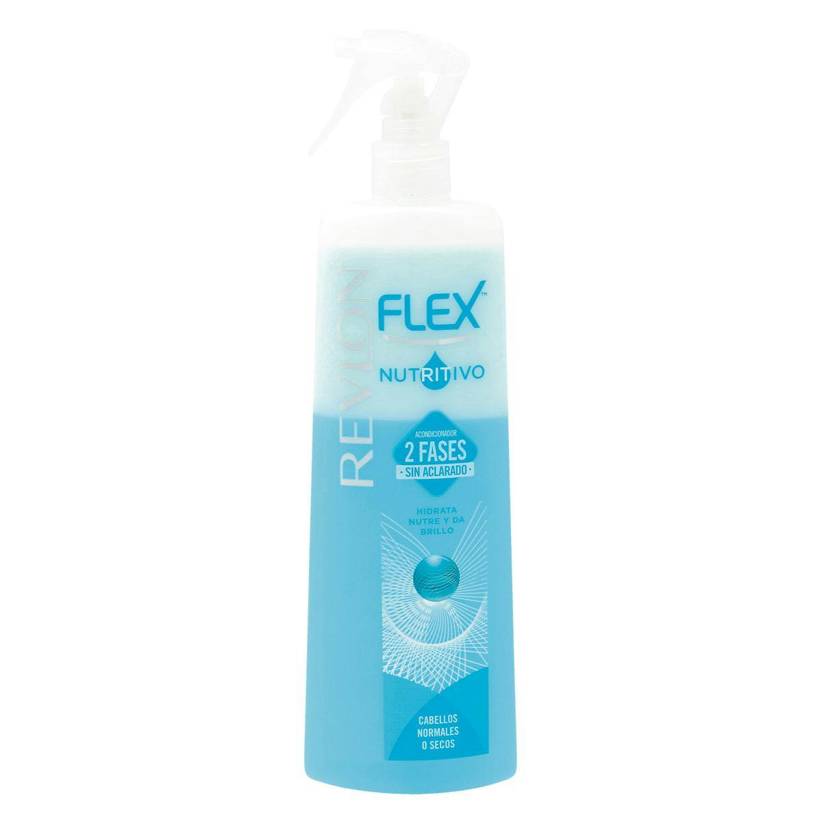 Acondicionador Sin Aclarado 2 Fases Nutritivo Revlon Flex 400Ml