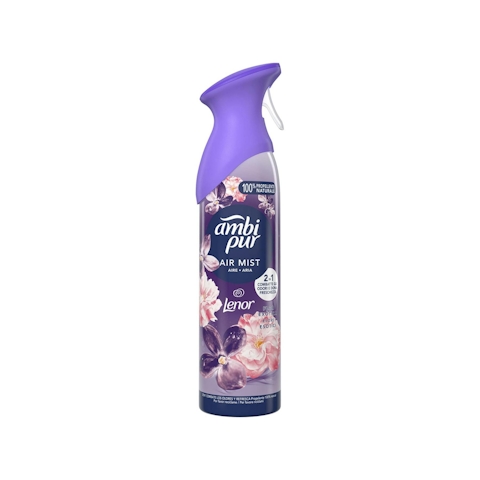 Ambientador Spray Flor Exótica Lenor Ambi Pur 300Ml